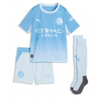 Dětský fotbalový dres Manchester City Marc Guehi #6 2026-27 Domácí Krátký Rukáv (+ trenýrky)